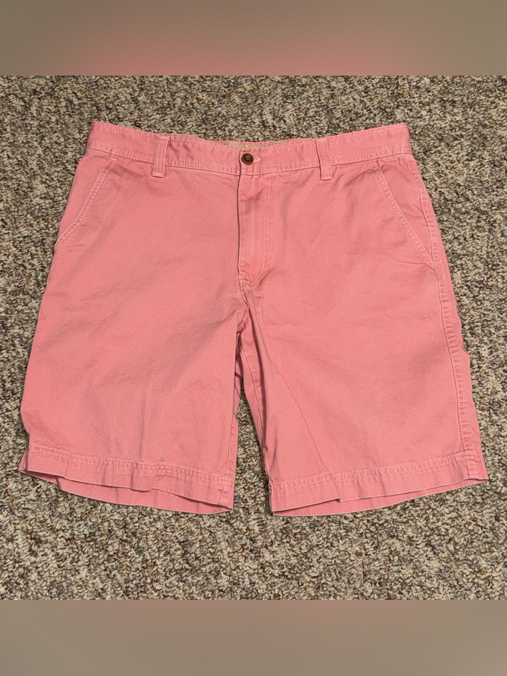 Men's size 36 shorts Pink Casual Cotton Shorts IZOD